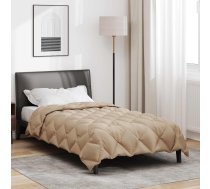 Ziemas Gultas Sega Pelēkbrūna 200 X 135 Cm Mikrošķiedra Vidaxl 8721364405660