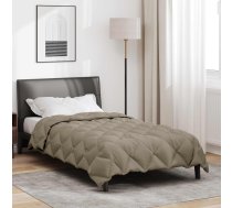 Ziemas Gultas Sega Gaiši Pelēks 200 X 135 Cm Mikrošķiedra Vidaxl 8721364406148