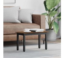 Kafijas Galdiņš Dūmu Ozols 60 X 30 X 36 Cm Inženierijas Koks Vidaxl 8721364407602