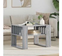 Kafijas Galdiņš Pelēks Sonoma 66 X 49,5 X 45 Cm Vidaxl 8721364488991