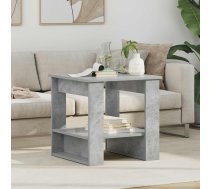 Kafijas Galdiņš Betona Pelēks 51 X 50 X 50 Cm Inženierijas Koks Vidaxl 8721364489776