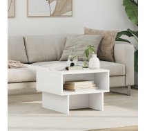 Kafijas Galdiņš Balts 48 X 46 X 35 Cm Inženierijas Koks Vidaxl 8721364490062