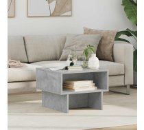 Kafijas Galdiņš Betona Pelēks 48 X 46 X 35 Cm Inženierijas Koks Vidaxl 8721364490093