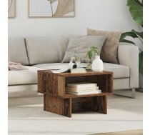 Kafijas Galdiņš Vecs Koks 48 X 46 X 35 Cm Inženierijas Koks Vidaxl 8721364490123