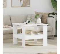 Kafijas Galdiņš Balts 57 X 55 X 45 Cm Inženierijas Koks Vidaxl 8721364490222