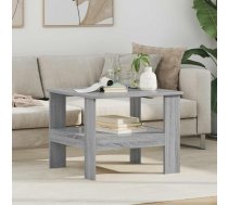 Kafijas Galdiņš Pelēks Sonoma 57 X 55 X 45 Cm Inženierijas Koks Vidaxl 8721364490277