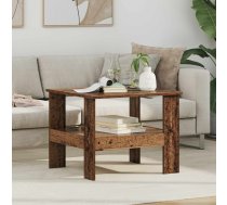 Kafijas Galdiņš Vecs Koks 57 X 55 X 45 Cm Inženierijas Koks Vidaxl 8721364490284