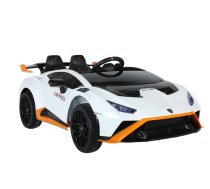 Elektriskā sporta automašīna bērniem Lamborghini STO DRIFT White 5905515359016