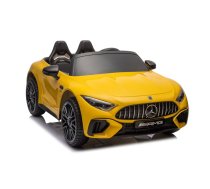 Elektriskā sporta automašīna bērniem Mercedes AMG SL63 Yellow 5905884454855