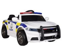 Bērnu elektroauto Police White 5902808157625