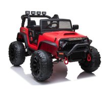 Divvietīgs bērnu elektromobilis Jeep JC666 Red 5908275994442