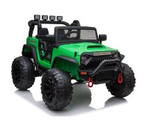 Divvietīgs bērnu elektromobilis Jeep JC666 Green 5908275994473