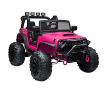 Divvietīgs bērnu elektromobilis Jeep JC666 Rose Painted 5908275994497