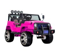 Divvietīgs bērnu elektromobilis S2388 Jeep Pink 5908275995753