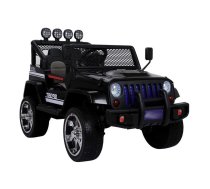 Divvietīgs bērnu elektromobilis Jeep S2388 Black 5908275995739
