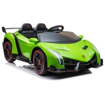 Elektriskā sporta automašīna bērniem Lamborghini Veneno Green 5908275998327