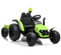 Bērnu elektriskais traktors ar piekabi HZB-200 Green 5908275998372