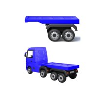Bērnu elektriskā smagā mašīna ar puspiekabi HL358 Mercedes Actros Blue 5903802453003