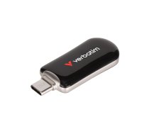 Verbatim Plectra Melns 128GB USB-C Fleša Diski 30225