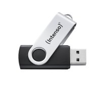 Intenso Office Line 256GB USB nūjiņa 3.2 sudrabs-melns