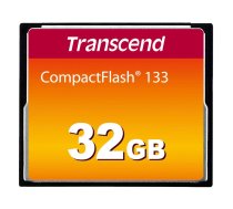 Transcend 32GB CompactFlash atmiņas karte (133X R 50MB/s W 20MB/s)