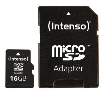 Intenso microSDHC 16GB Class 10 atmiņas karte
