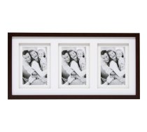 Deknudt Koka Galerijas Rāmis ar Paspartū, 3x15x20cm, Brūns, S65KQ3