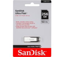 SanDisk Cruzer Ultra Fair 256GB USB 3.0 Melna Zibatmiņa