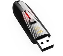 Silicon Power USB diski 32GB Blaze B25 USB 3.0, melns