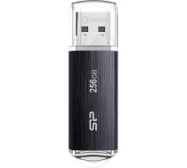Silicon Power Zibatmiņa 256GB Blaze B02 USB 3.2, melna