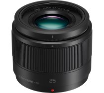 Panasonic Lumix G 25mm f/1.7 ASPH. White Box, melns