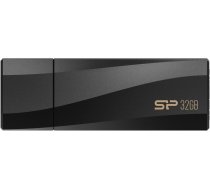 Silicon Power USB zibatmiņa 32GB Blaze B07 USB 3.2, melna