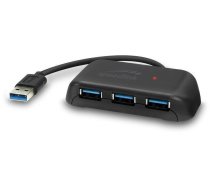 Speedlink USB koncentrators Snappy Evo 4 porti (SL-140109-BK)