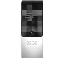Silicon Power USB zibatmiņa 32GB Mobile C31, melna