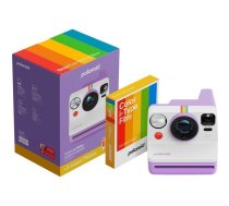 Polaroid Now Gen 3 Purple komplekts ar krāsaino filmu (8 fotogrāfijas)