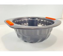 Le Creuset Kougelhopf forma 22 cm plieno/silikono juoda