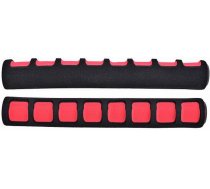 Stūres rokturi ProX GP-01 215mm Foam red-black