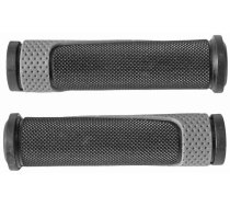 Stūres rokturi Azimut Simple Dual 130mm black/grey (1007)
