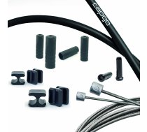 Pārnesumu trošu komplekts Capgo BL Doube(2x) stainless Campy Road black