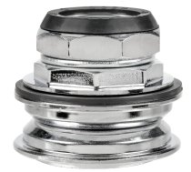 Stūres bļodiņas Steel Semi Integrated NECO 1-1/8"x44/50x30, H128N silver