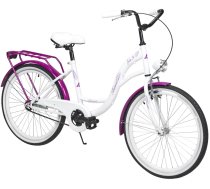 Velosipēds AZIMUT Julie 24" 2023 white-violet