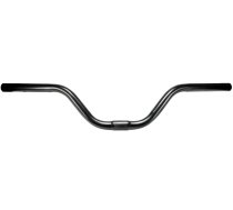 Stūre Azimut City steel 600x25.4mm rise-100mm black