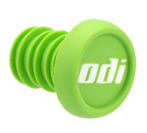 Stūres rokturu korķi ODI BMX 2-Color Push-In Green