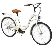 Velosipēds AZIMUT Julie 24" 3-speed 2023 light cream