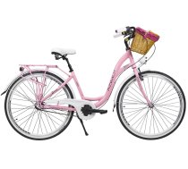 Velosipēds AZIMUT Sarema ALU 28" 3-speed 2023 pink shiny