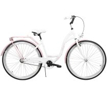 Velosipēds AZIMUT City Lux 28" 2023 white-pink