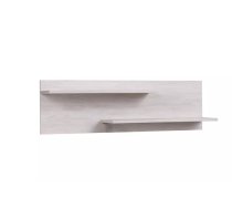 Plaukts Denver P Platums: 100 cm, Augstums: 30.5 cm, Dziļums: 21.5 cm, Materiāls: LKSP, Plaukta tips: sienas, Sienas: 1, Virsma: mātēta, Krāsa: balts ozols