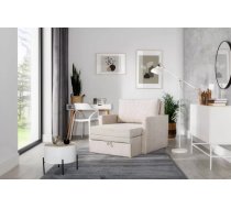 Dīvāns Luca Sofa standard Dziļums: 114 cm, Guļamvietas platums: 77 cm, Platums: 93.5 cm, Augstums: 87 cm, Sēdvietas augstums: 44 cm, Sēdvietas dziļums: 74 cm, Guļamvietas garums: 193 cm, Pildījums: Putas (porolons), Apdare: audums, Dīvāna tips: taisns dīvāns, izvelkamie: 1, Auduma numurs: Doro 17061, Krāsa: gaiši bēšs
