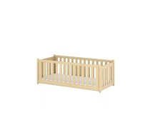 Bērnu gulta Concept 3 ar stelāžu Guļamvietas platums: 80 cm, Guļamvietas garums: 160 cm, Platums: 87 cm, Garums: 168 cm, Augstums: 68 cm, Augstums no grīdas līdz matracim: 7.5 cm, Ar resti: 1, Ar barjeru: 1, Guļamvietu skaits: 1, stelāžas tips: koka, Izgatavošanas materiāls: dabīgs koks (priede), Maksimālais noslogojums: 100 kg, Krāsa: priede
