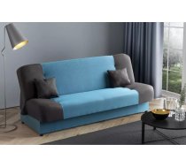 Dīvāns Sofa Bed 124 standard Dziļums: 90 cm, Guļamvietas platums: 120 cm, Platums: 198 cm, Augstums: 85 cm, Guļamvietas garums: 198 cm, Pildījums: Bonell atsperes + augstas elastības putas (porolons), Apdare: audums, Dīvāna tips: taisni dīvāni, Ar veļas kasti: 1, izvelkamie: 1, Auduma numurs: Soro 86 + Soro 100, Krāsa: tirkīzs + melns